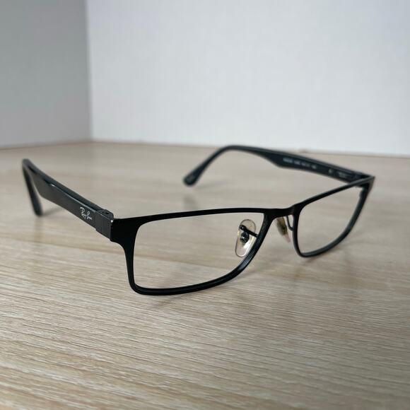 Ray-Ban RB6238 2509 Black Square Eyeglasses READ Flex Hinge Frame Only 55-17-145 - Picture 1 of 11
